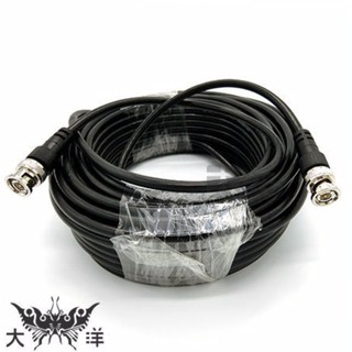 BNC 介面 RG58 雙頭訊號傳輸線 15M 20M RG-6 RG-7 1961-15 1961-20 大洋國際電子
