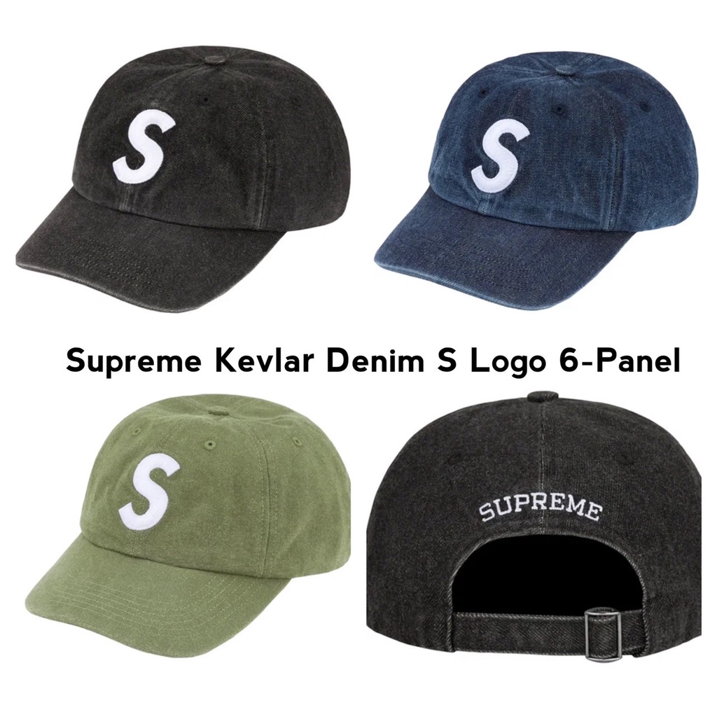 シュプリーム Kevlar Denim S Logo キャップ | endageism.com