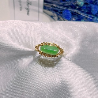 ［K金戒指］黃K金 玉 翡翠 鑽石戒指 生日禮物 情人節禮物 聖誕節禮物 母親節禮物 紀念禮物 求婚禮物 父親節禮物