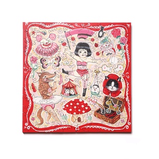 海裡魚120pcs木質拼圖 小紅帽馬戲團 Little Red Riding Hood