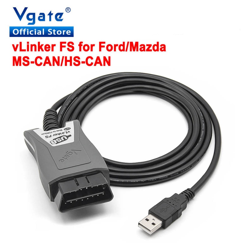 Vgate vLinker FS適用於FORD/Mazda FORScan支持24V汽車診斷線