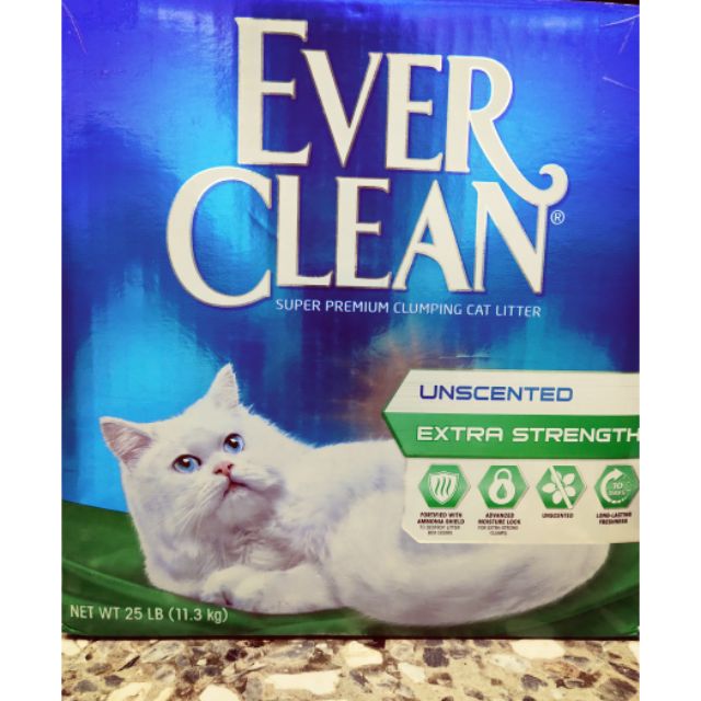 EVER CLEAN（綠）超凝結低過敏貓砂