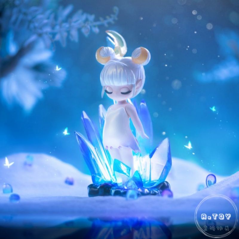 {預購} 52TOYS 精靈Sleep 天之精靈系列 盲盒 超級隱藏款-月亮 隱藏款-雨神