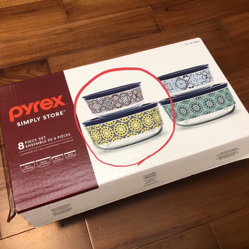 Costco 好市多 Pyrex 玻璃保鮮盒含蓋