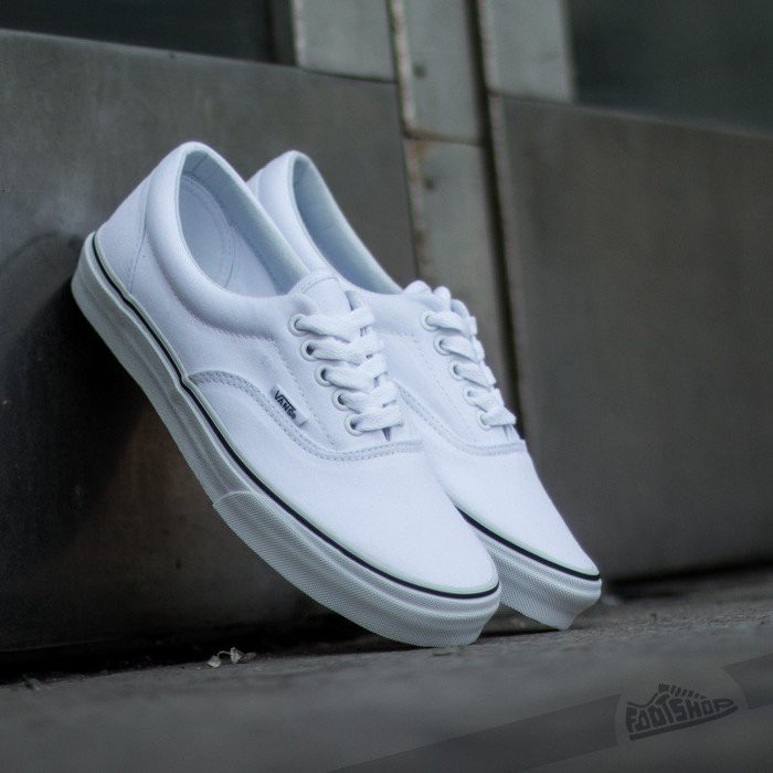 vans era true white