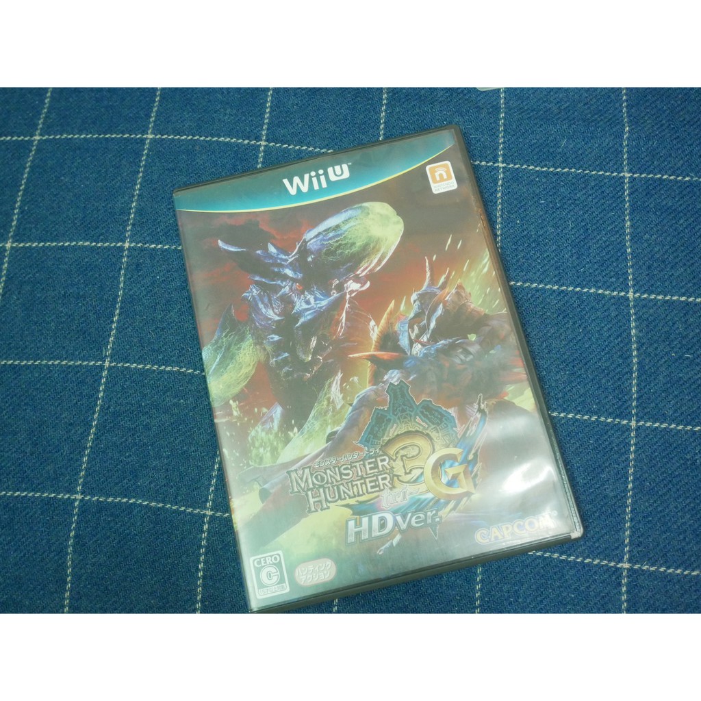 Wii 二手 日版魔物獵人3 Monster Hunter 3 tri +WiiU 魔物獵人3G HD