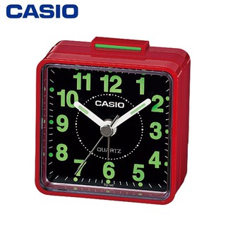 CASIO TQ-140-4 迷你鬧鐘/攜帶方便/夜光指針刻度/電子BiBi聲【第一鐘錶眼鏡】