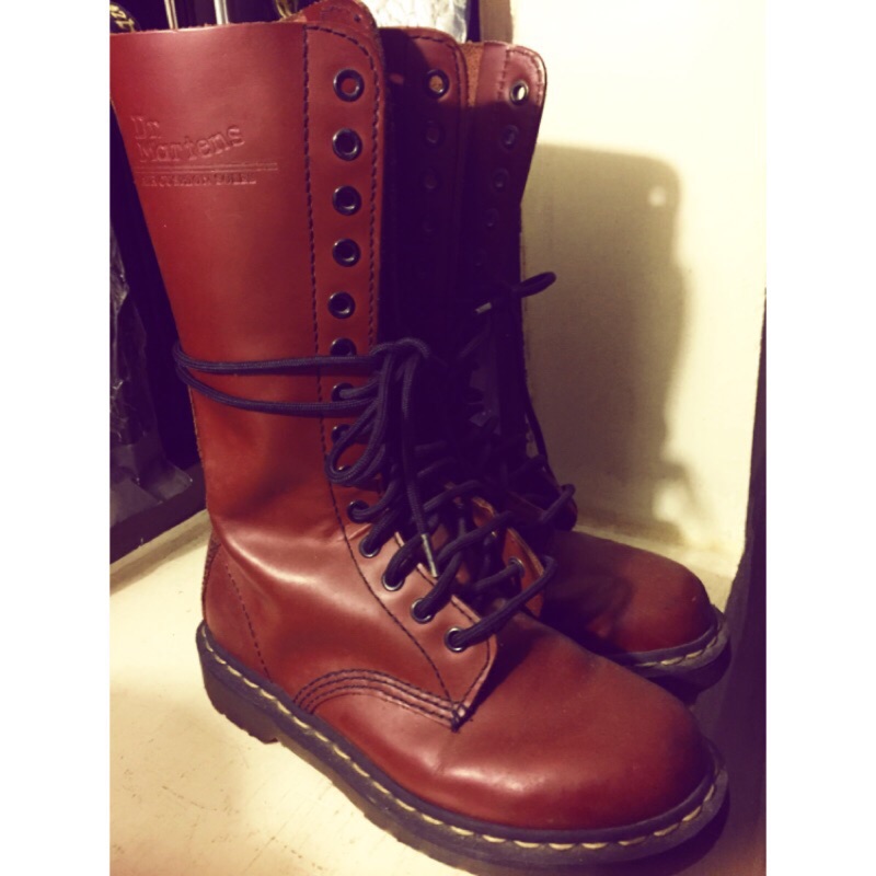 正品 Dr.Martens14孔馬丁靴36號