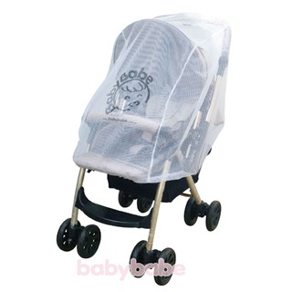 [babybabe] BO06嬰幼兒手推車(單人)蚊帳 白色 台灣製