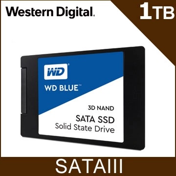 WD SSD 1TB 2.5吋 3D NAND固態硬碟(原廠保固至2025)
