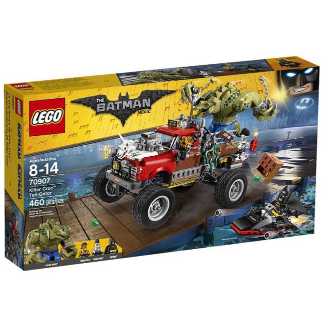 Lego 70907 樂高全新未拆 蝙蝠俠玩電影 殺手鱷惡霸車 Killer Croc Tail-Gator