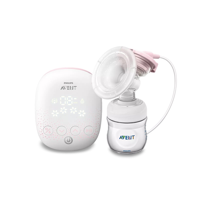 Philips Avent 自然原生單邊電動吸乳器(SCF315/02) 可愛婦嬰