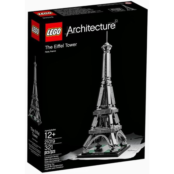 [台中可自取] 樂高 LEGO 21019 艾菲爾鐵塔 Eiffel Tower Architecture 建築 法國