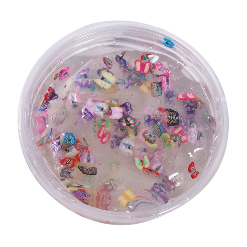 透明水果動物圖案孩子們的多彩DIY玩具【IU貝嬰屋】