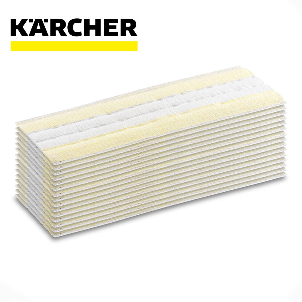 【KARCHER 德國凱馳】 SC耗材 EasyFix 拋棄式地板刷不織布巾 適用於SC系列機子 K28632990