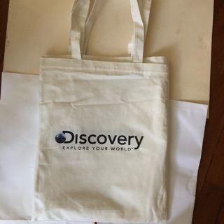 Discovery探索頻道帆布購物袋