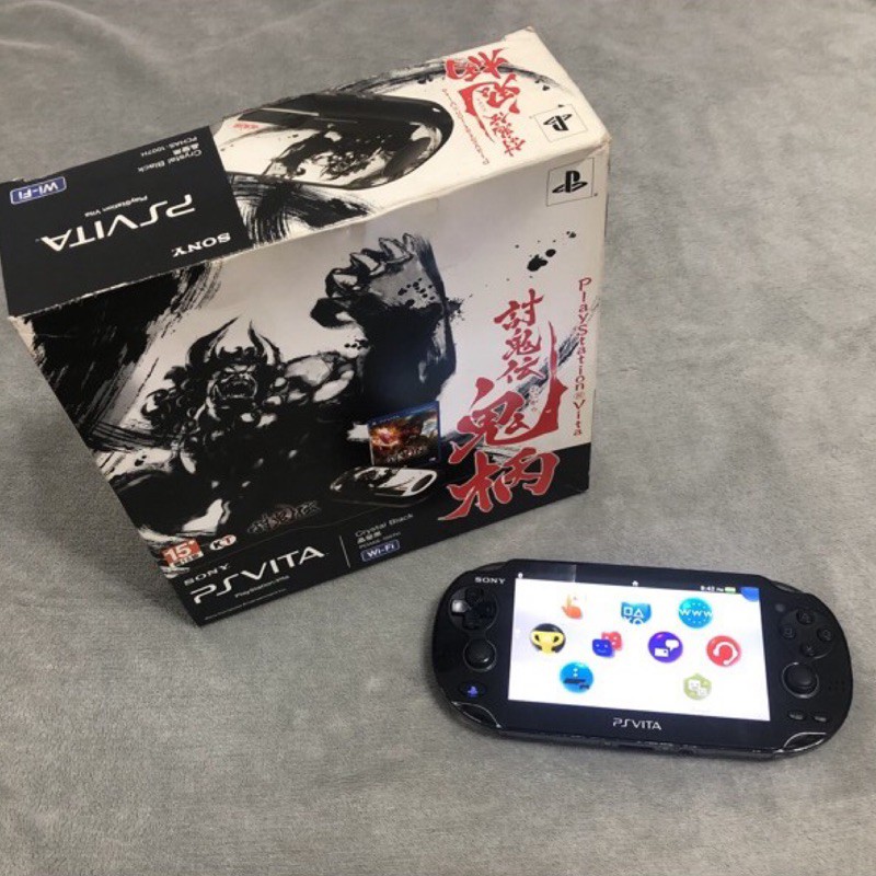 Sony psv ps vita 1007型主機(討鬼傳限定機)