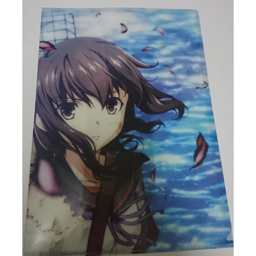 Yk 二手 劇場版艦隊collection 艦隊收藏吹雪資料夾 蝦皮購物