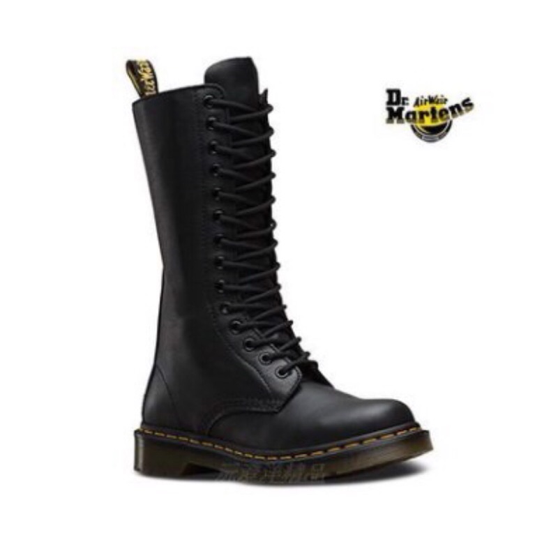 二手 馬汀Dr.Martens 14孔 黑 皮靴