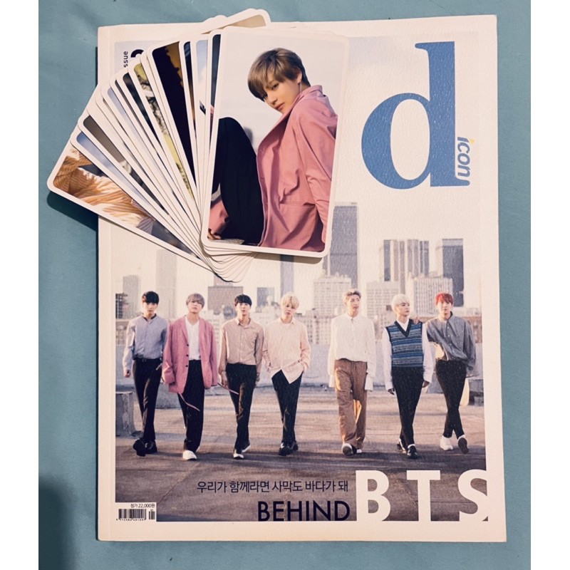 「割愛售」BTS 防彈少年團 D社 寫真書 雜誌 絕版寫真 付小卡