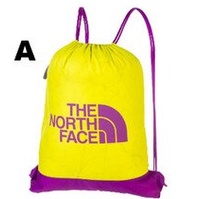 BEETLE THE NORTH FACE 北臉 登山 夾層 拉鍊 抽繩袋 束口袋 束口包 防潑水 台灣未發 紫黃