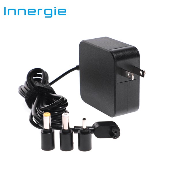 台達電 Innergie 65U 65瓦 黑色 筆電充電器 附贈6顆筆電轉接頭 2.3公尺耐彎折充電線