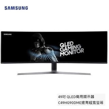 SAMSUNG 三星 C49HG90DME 49型 VA曲面顯示器 附HDMI線 DP線