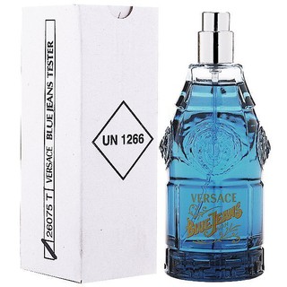 【七三七香水精品】Versace Blue Jeans 凡賽斯藍可樂 男性淡香水 75ml TESTER