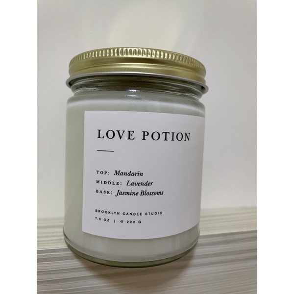 出清700含運😍Brooklyn Candle Studio ❤️Love Potion 愛的劑量/鮮花香水極簡香氛蠟燭