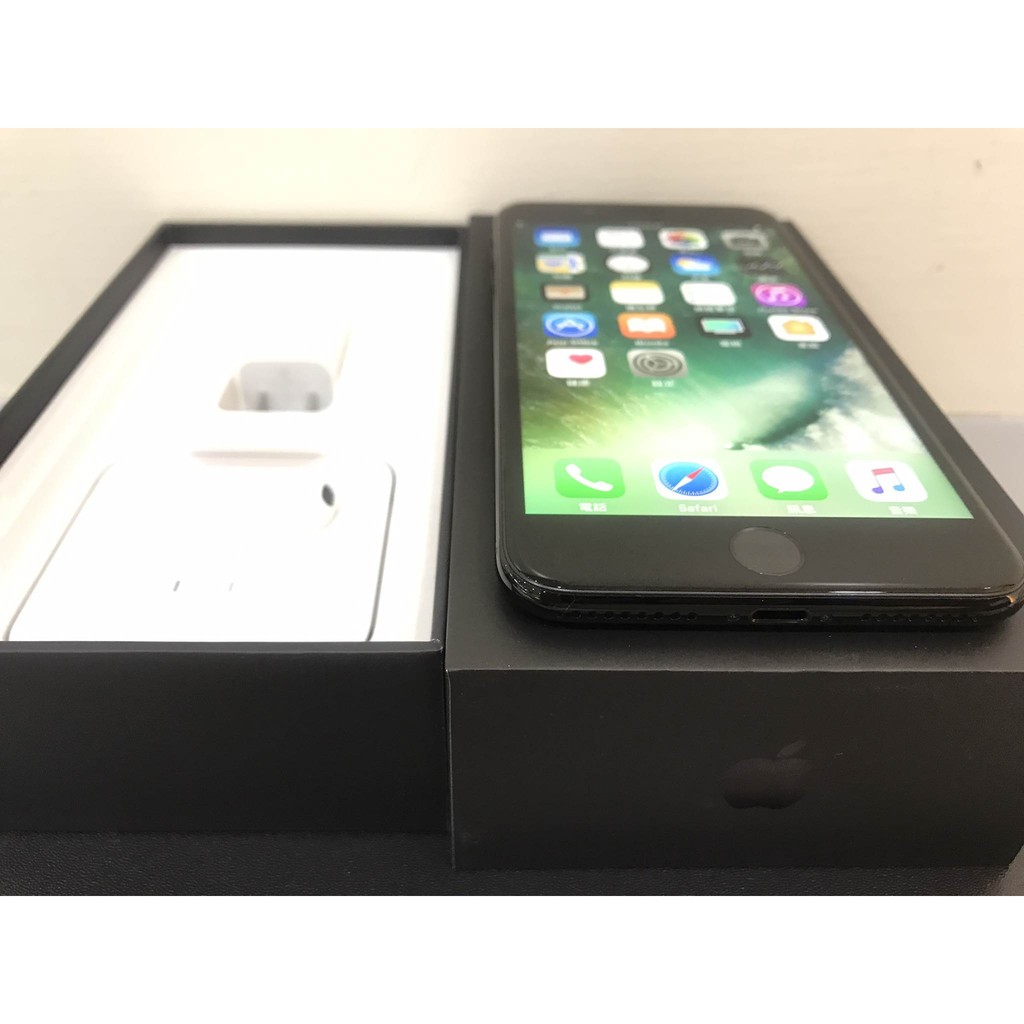 ∞美村數位∞Apple iPhone 7 plus 128G 5.5吋 曜石黑 盒裝 9成9新 保固2018/1/20