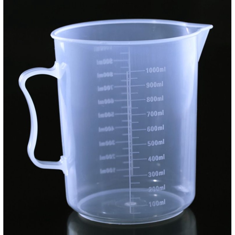熊貓購物 500ML 1000ML 量杯 發票現貨 塑膠杯 刻度杯 實驗室量杯 料理量杯