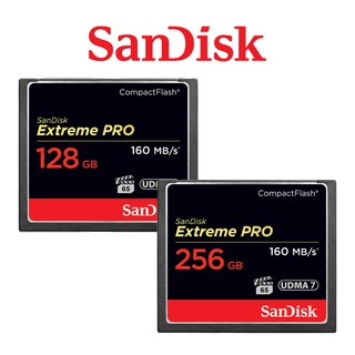 【SanDisk】256G 128G EXTREME PRO CF 記憶卡 讀160 寫150 COMPACTFLASH