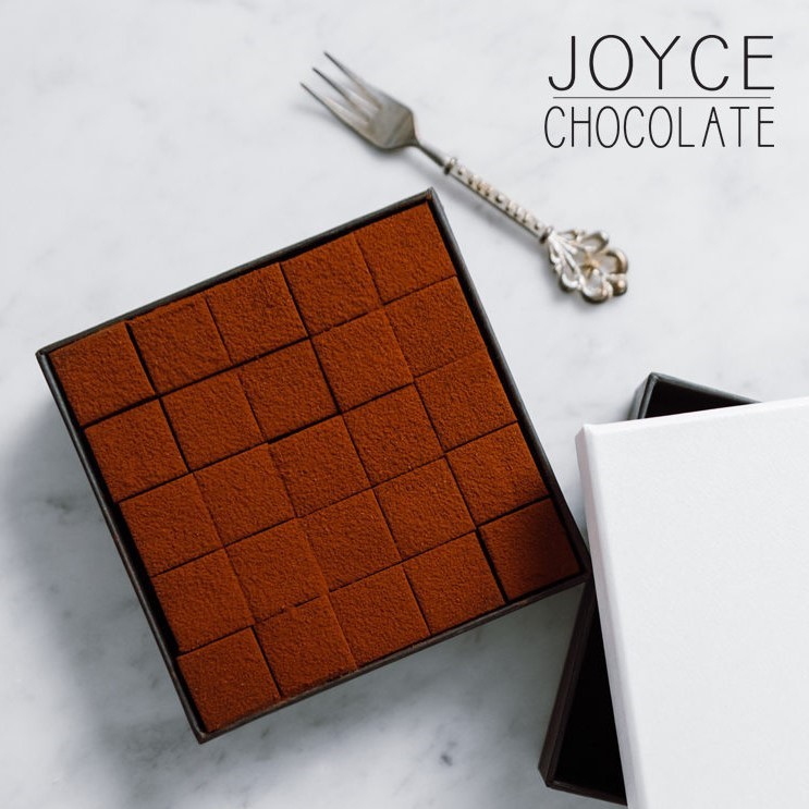 Joyce Chocolate 濃厚95%生巧克力禮盒 (25顆/盒)