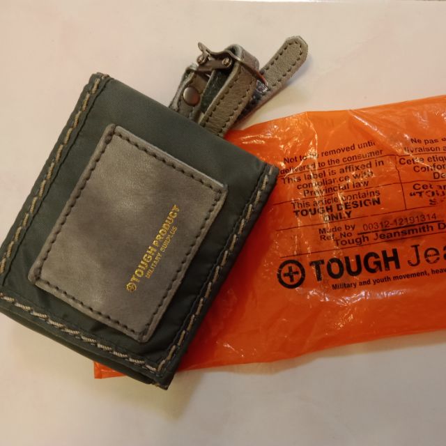 買到賺到 全新Tough Jeansmith 三摺 皮夾