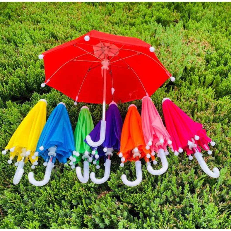 機車族手機小雨傘 外送員手機遮陽傘 玩具傘 道具傘 迷你小傘 不含支架