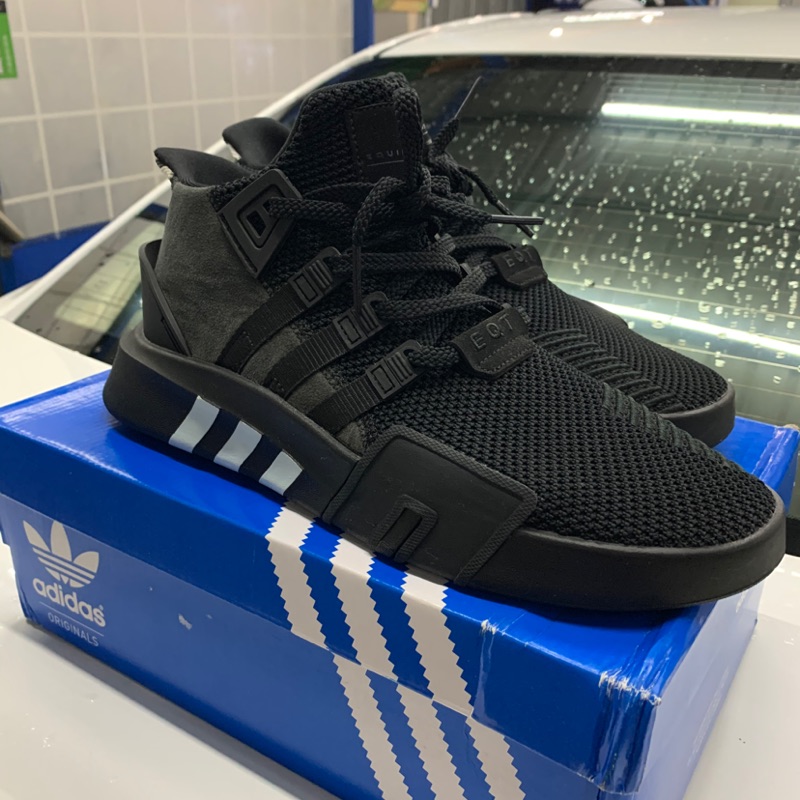 Adidas EQT BASK ADV 黑 白 黑白 斑馬 全黑 愛迪達