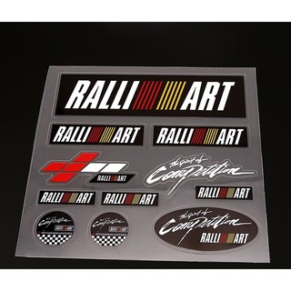 現貨 三菱 Mitsubis RALLIART 拉力貼 高透膜無痕貼紙 LANCER Colt Plus FORTIS