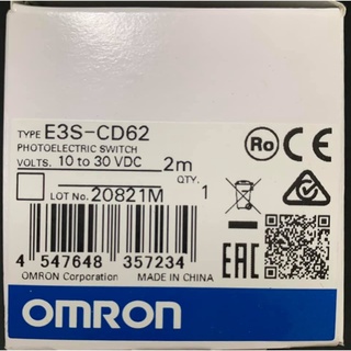 (隨貨附發票)日本歐姆龍 OMRON ESC-CD62光電開關 感應開關