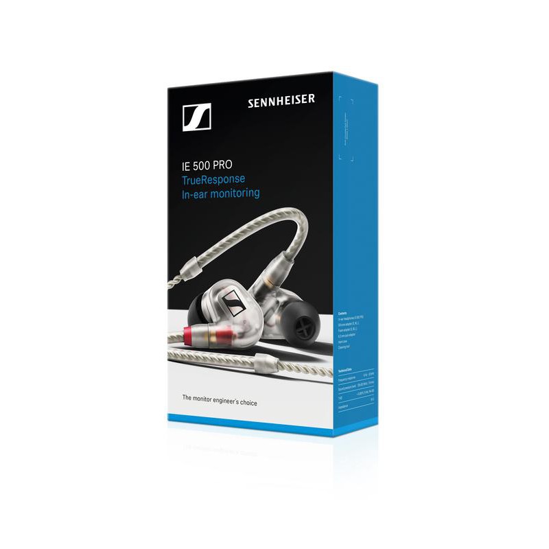 【又昇樂器】德國 Sennheiser IE500 Pro 入耳式 耳道式 監聽 耳機