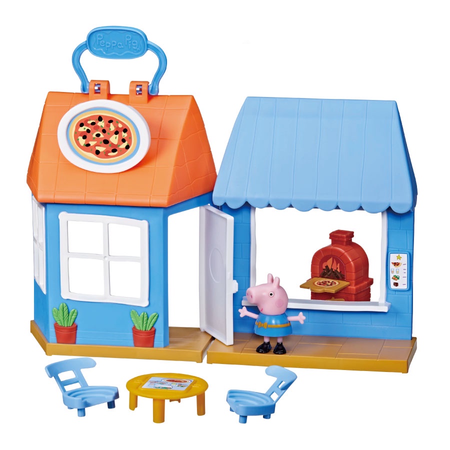  Peppa Pig粉紅豬小妹 佩佩的披薩店遊戲組 ToysRUs玩具反斗城