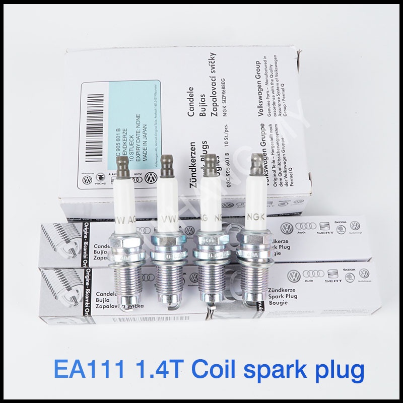 【 原廠 】4PCS大衆福斯途觀Tiguan途安野帝高爾夫Golf MK6 EA111發動機汽車引擎火花塞火星塞