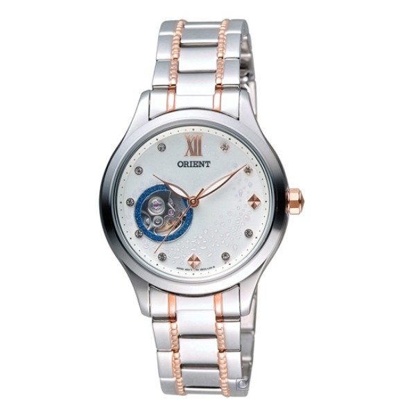 ORIENT東方錶 女 時尚鏤空 機械腕錶 (FDB0A006W) 35mm