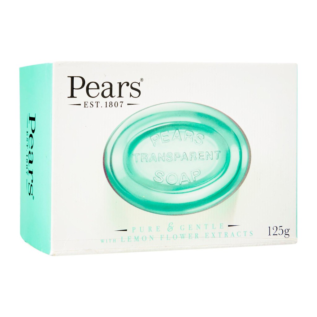 ★Pears 梨牌 保濕甘油香皂-深層潔淨(126g)綠