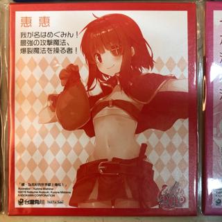 角川週年角色名言迷你色紙共3款 蝦皮購物