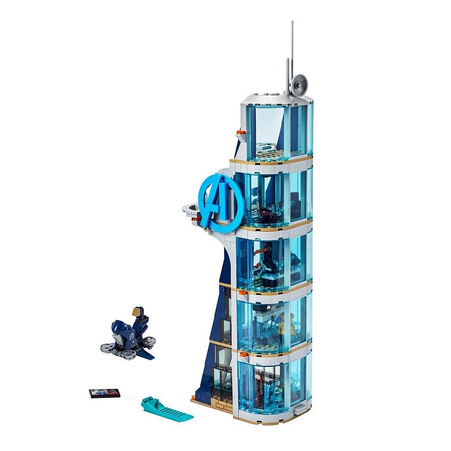 『Arthur樂高』LEGO 現貨 拆售 76166 純場景 復仇者聯盟大樓 含黑寡婦機車