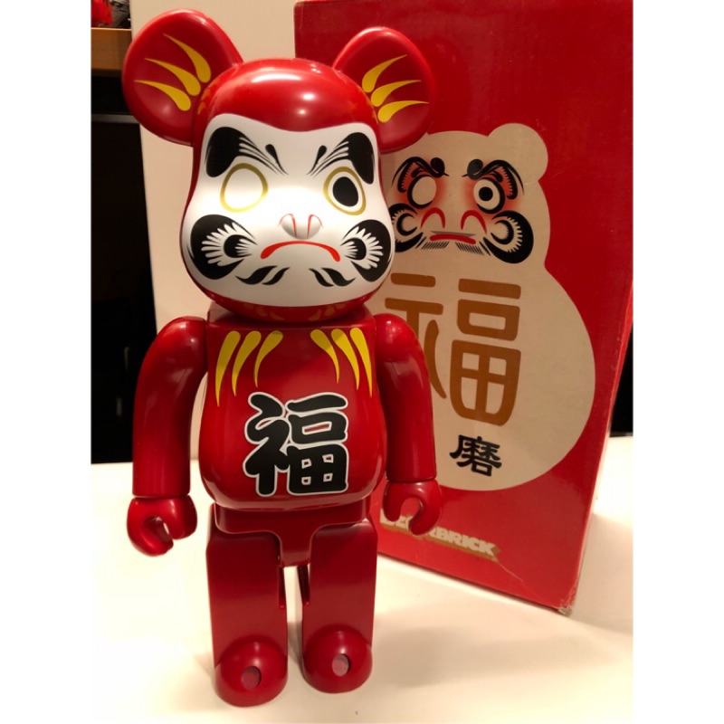 👁‍🗨 be@rbrick 2011 bearbrick 400% 初版 達磨 達摩 福