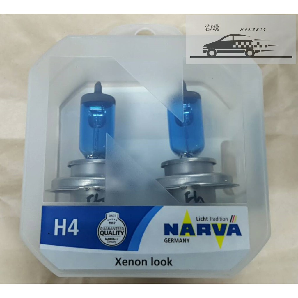 12V NARVA H4 9005 55/60W 90/100W 65W 藍鑽燈泡 鹵素燈泡