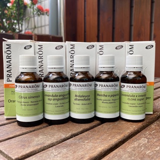 預購 Pranarom BIO單方精油30ml (古安薰衣草/超級薰衣草/胡椒薄荷/甜橙/茶樹)