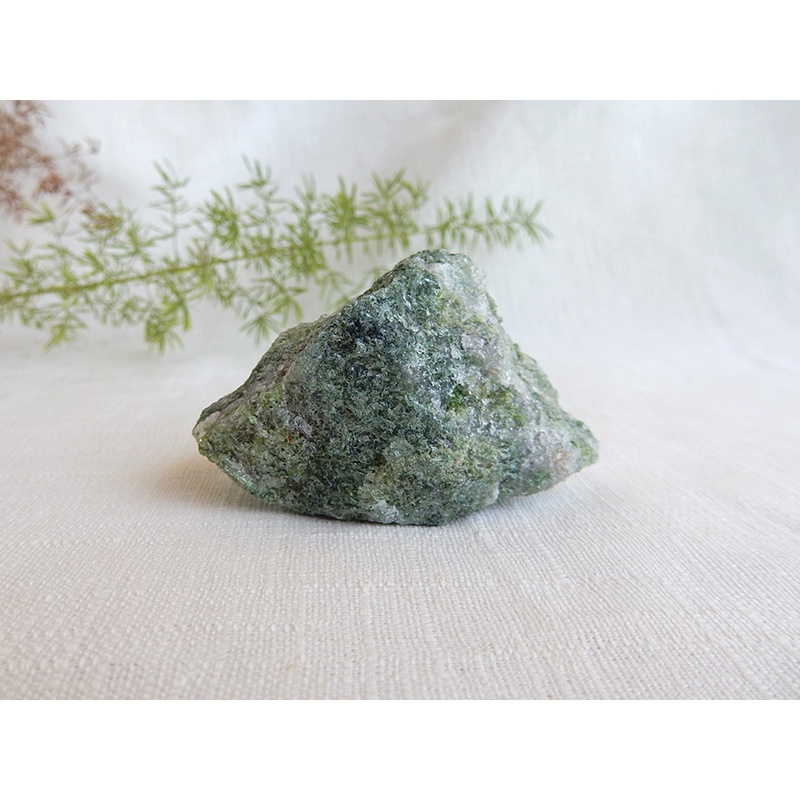 【2075水晶礦石】綠透輝石原礦-5-0116