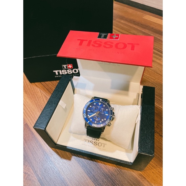 TISSOT 天梭 Seastar 1000潛水計時錶 石英錶 海洋之星